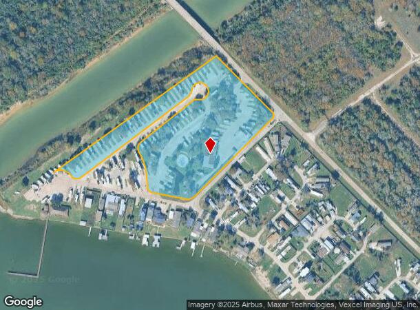  2000 Tri City Beach Rd, Baytown, TX Parcel Map