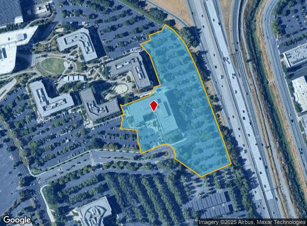  6140 Stoneridge Mall Rd, Pleasanton, CA Parcel Map