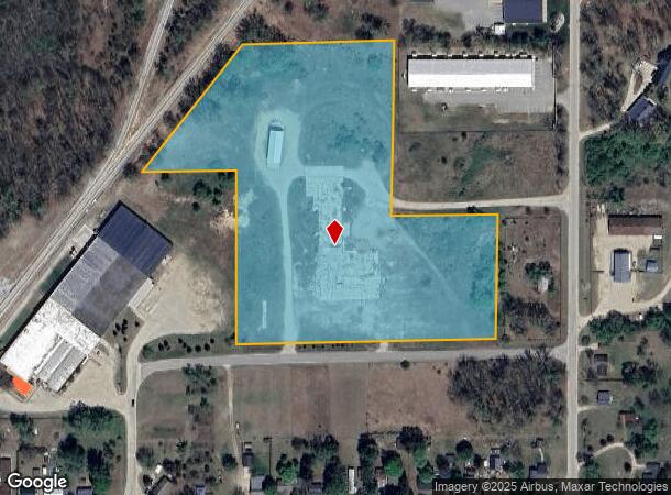 1477 Weiner St, White Cloud, MI Parcel Map