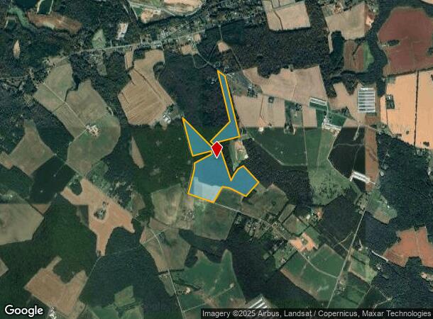 Holly Spring Rd, Felton, DE Parcel Map