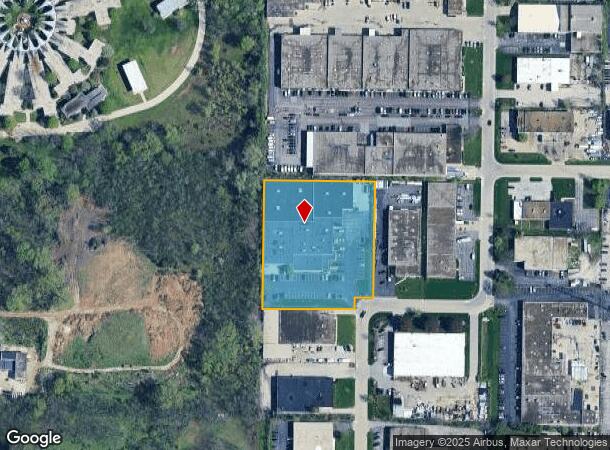 3595 N 127Th St, Brookfield, WI Parcel Map