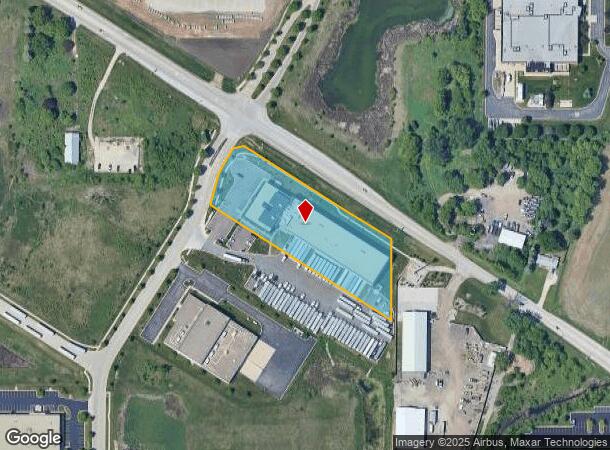  1425 Madeline Ln, Elgin, IL Parcel Map