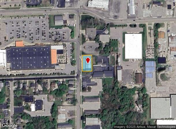  408 N Ferry St, Grand Haven, MI Parcel Map