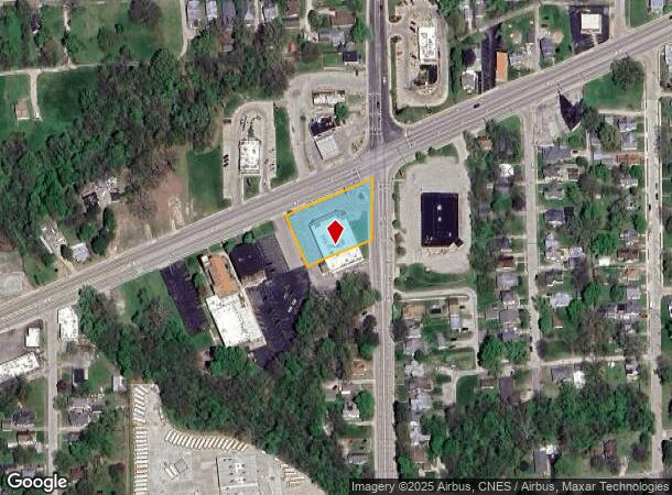 842 E Main St, Danville, IL Parcel Map