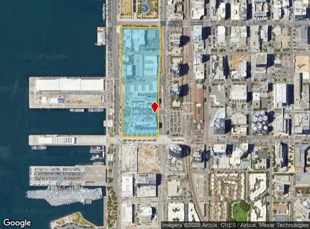  901 Bayfront Ct, San Diego, CA Parcel Map