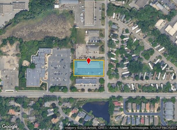  8140 Arthur St Ne, Minneapolis, MN Parcel Map