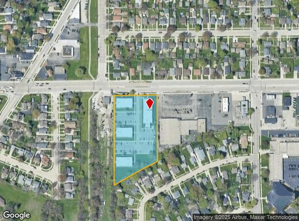 3003 Durand Ave, Racine, WI Parcel Map