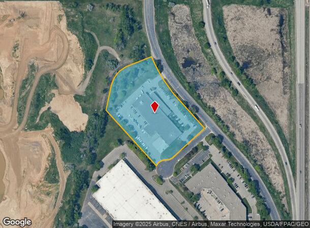  7555 Meridian Cir N, Maple Grove, MN Parcel Map