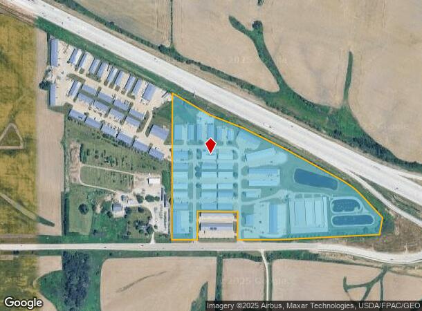 3555 Dolphin Dr Se, Iowa City, IA Parcel Map