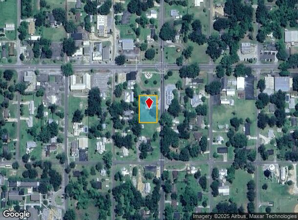 21965 Broad St, Silverhill, AL Parcel Map