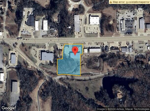  1212 E Main St, Tupelo, MS Parcel Map