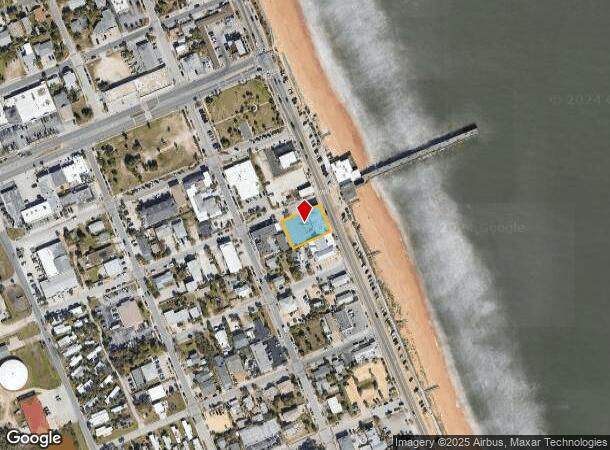  300 S Ocean Shore Blvd, Flagler Beach, FL Parcel Map