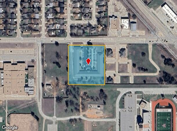  900 E Vandament Ave, Yukon, OK Parcel Map