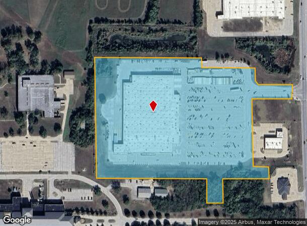 2500 S Main St, Fort Scott, KS Parcel Map
