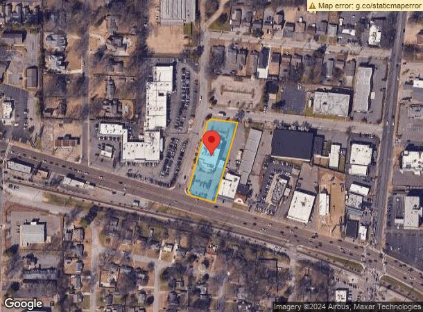  4894 Poplar Ave, Memphis, TN Parcel Map