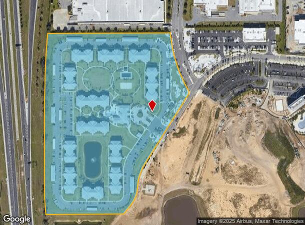 3100 Domain Cir, Kissimmee, FL Parcel Map