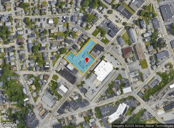  145 Washington St, West Warwick, RI Parcel Map