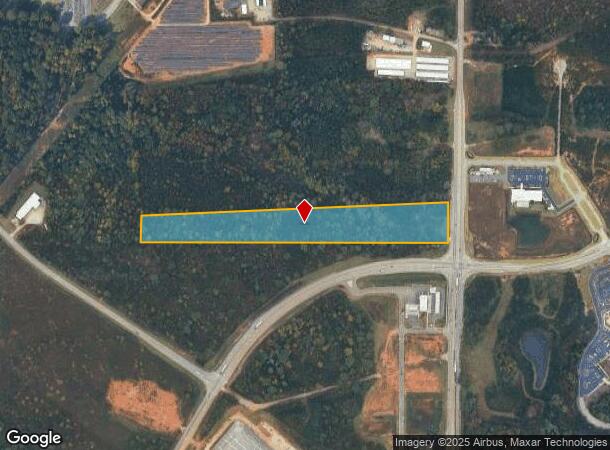 2222 Whitesville Rd, Lagrange, GA Parcel Map