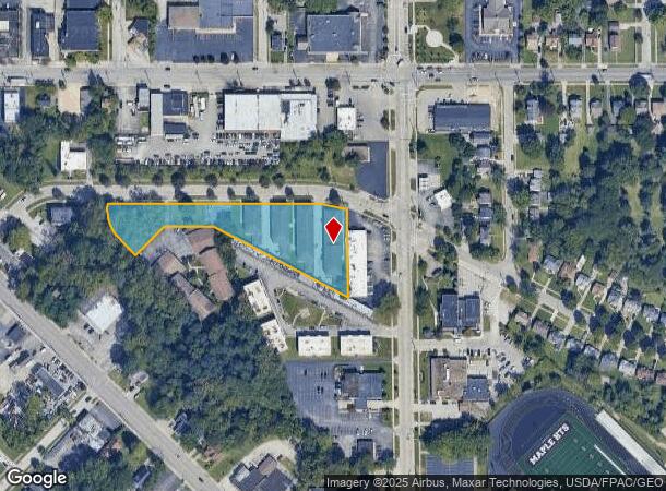  16218 Maple Heights Blvd, Maple Heights, OH Parcel Map