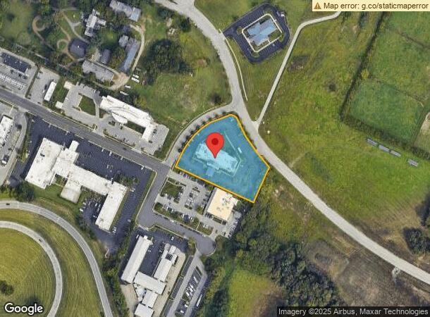  2100 Hackney Pl, Lexington, KY Parcel Map