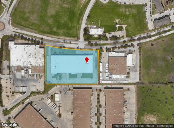  3400 Northern Cross Blvd, Fort Worth, TX Parcel Map