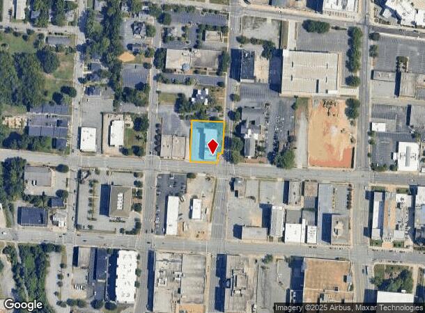 500 W Friendly Ave, Greensboro, NC Parcel Map