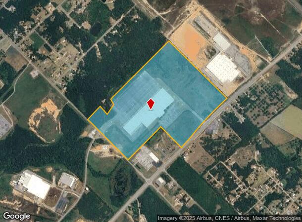  2815 Ga Highway 257, Dublin, GA Parcel Map