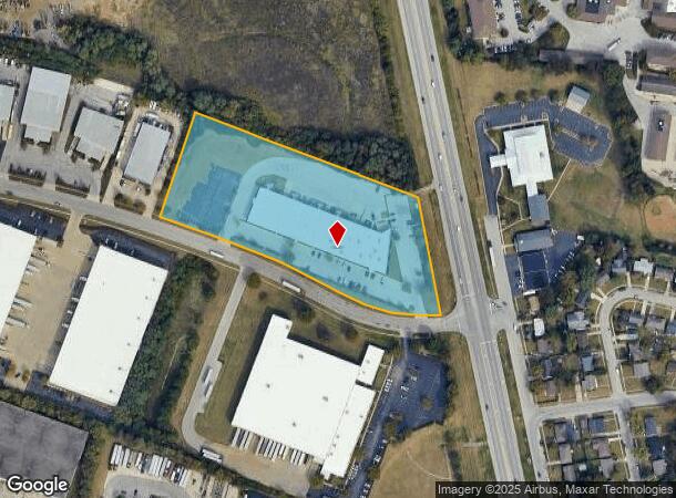 2031 Georgetown Rd, Lexington, KY Parcel Map