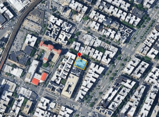 114 E 168Th St, Bronx, NY Parcel Map