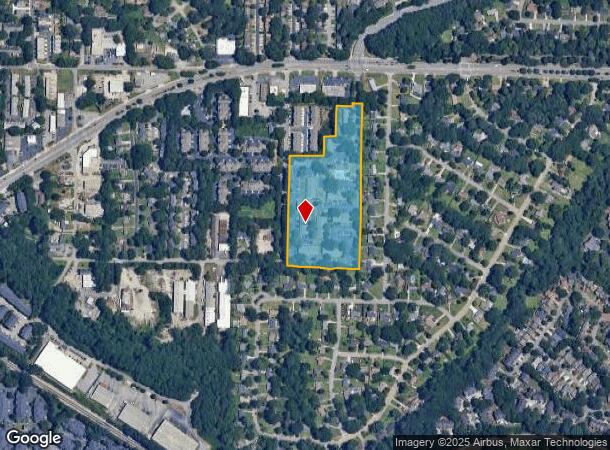 1898 Spring Rd Se, Smyrna, GA Parcel Map