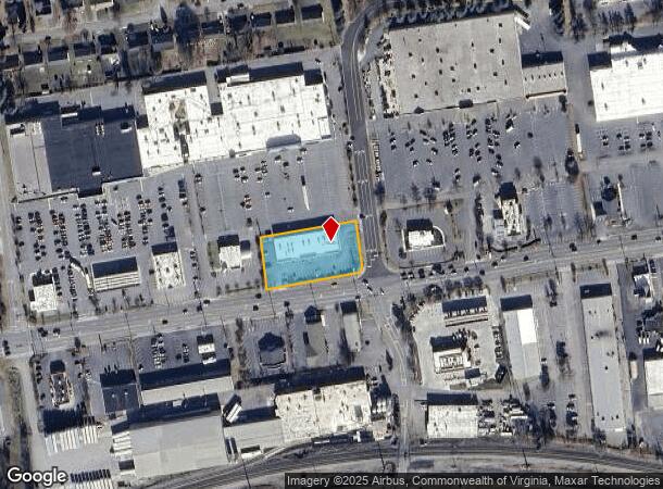 1407 W Main St, Salem, VA Parcel Map