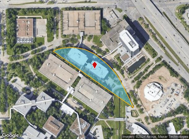  1001 Noble Energy Way, Houston, TX Parcel Map