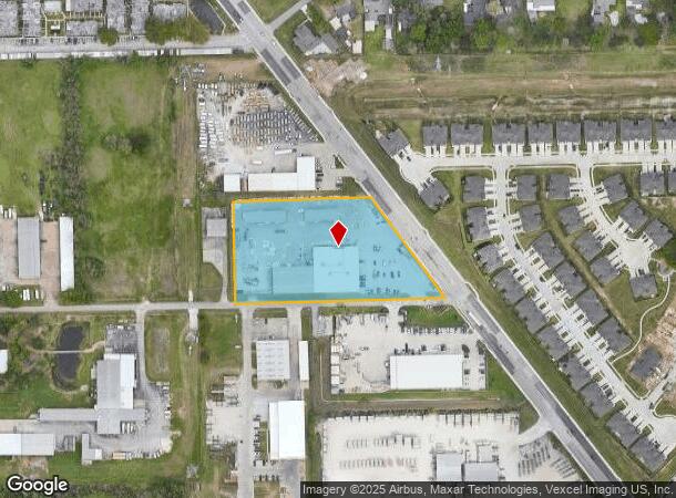 6100 Red Bluff Rd, Pasadena, TX Parcel Map