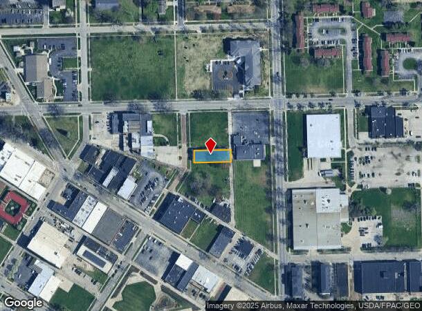  1944 Warren St, Toledo, OH Parcel Map