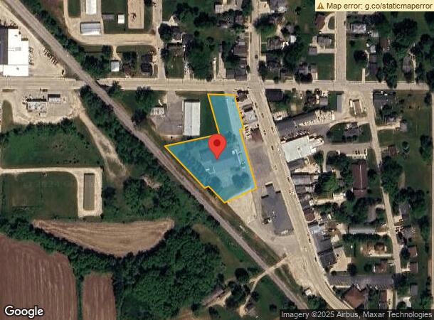  129 S Main St, Iron Ridge, WI Parcel Map