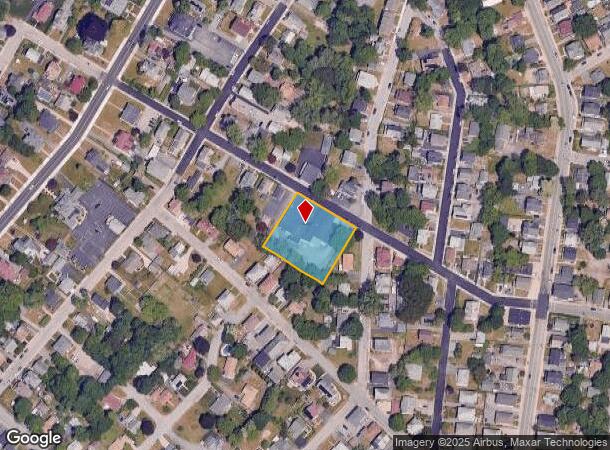 129 Ballou St, Woonsocket, RI Parcel Map