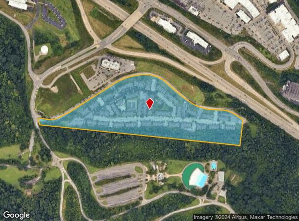  111 Chestnut Ridge Dr, Pittsburgh, PA Parcel Map