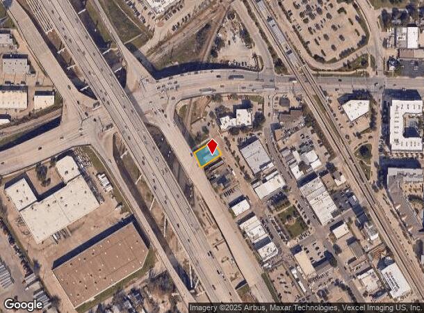 1012 S Elm St, Carrollton, TX Parcel Map