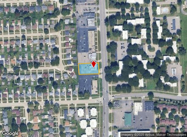 28025 Hoover Rd, Warren, MI Parcel Map