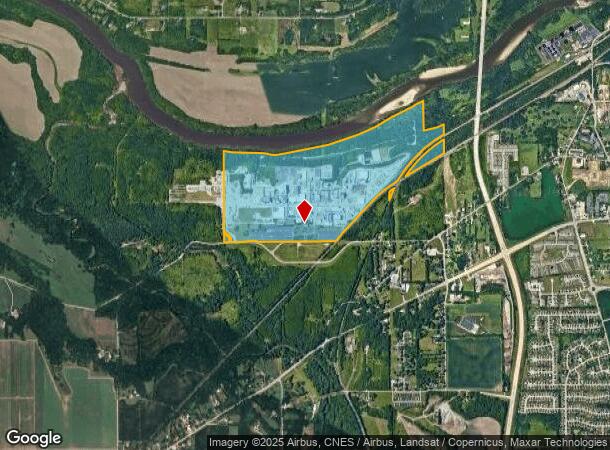 1650 Lilly Rd, Lafayette, IN Parcel Map