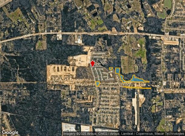 3207 Waukegan Rd, Conroe, TX Parcel Map