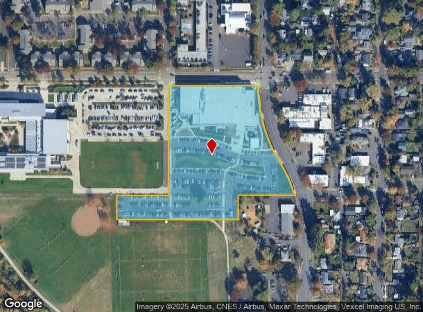  600 E 24Th Ave, Eugene, OR Parcel Map