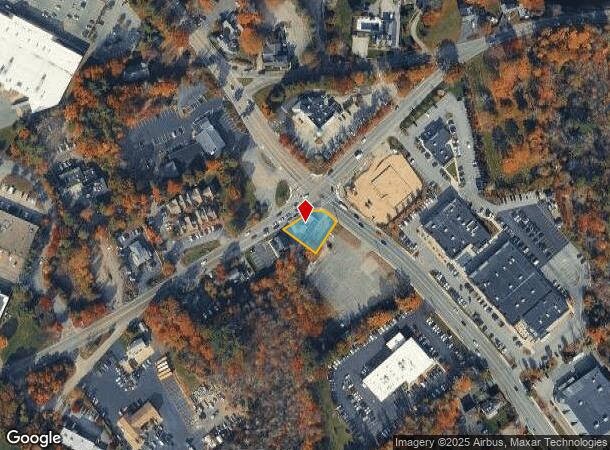  2110 Washington St, Hanover, MA Parcel Map