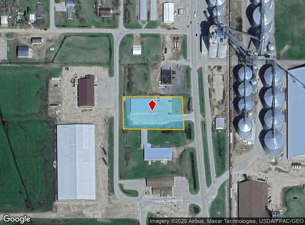  321 1St St Sw, Ulen, MN Parcel Map