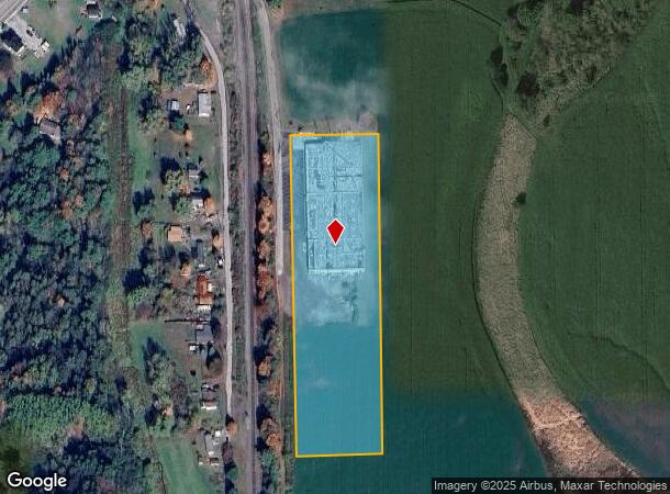  5701 E Railroad St, Castile, NY Parcel Map
