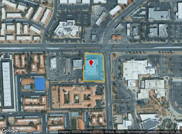  6401 W Charleston Blvd, Las Vegas, NV Parcel Map