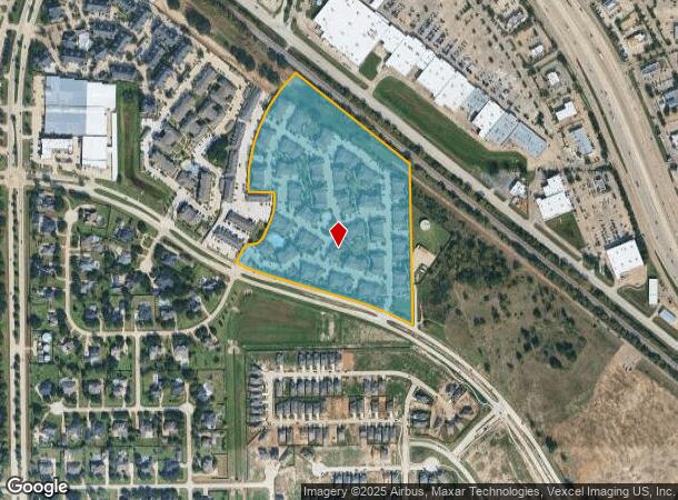  17802 Mound Rd, Cypress, TX Parcel Map