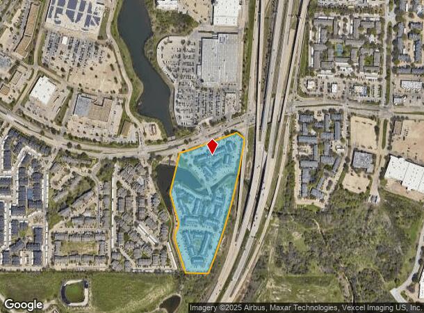 5301 Overton Ridge Blvd, Fort Worth, TX Parcel Map