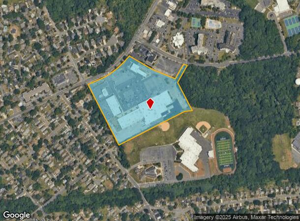 650 W Cuthbert Blvd, Haddon, NJ Parcel Map