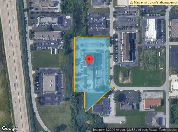  8400 Louisiana St, Merrillville, IN Parcel Map